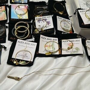 Selling my entire Alex and Ani collection..most are brand new